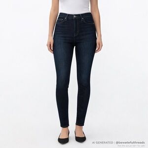 Citizens of Humanity Rocket High Rise Skinny Jeans Dark Wash Stretch 30